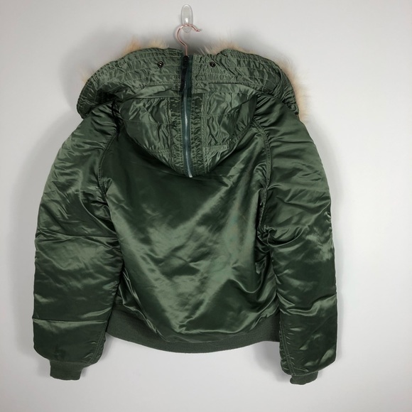 Special Issue Military Uniform Coyote Trim Bomber - Picture 4 of 8